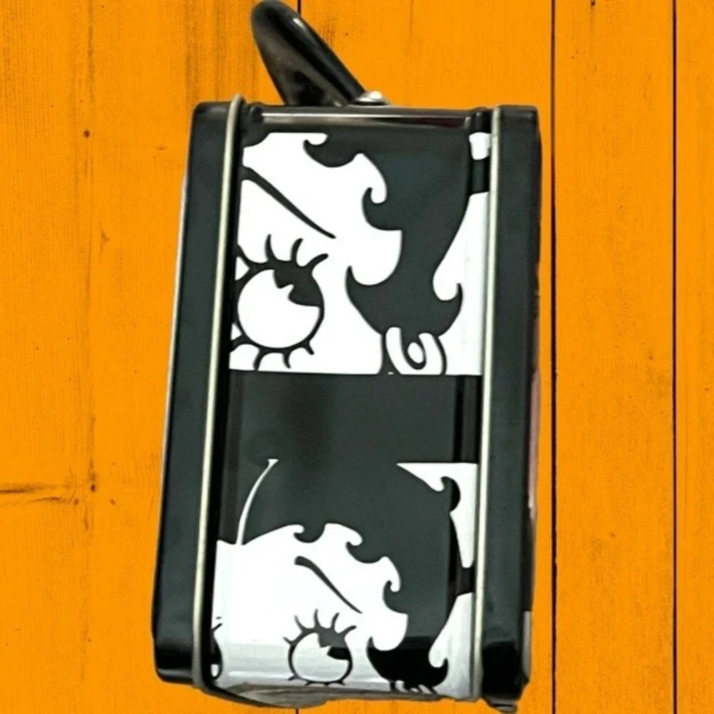 Retro Vintage Style Betty Boop Tin Lunch Box. Super adorable and collectible.